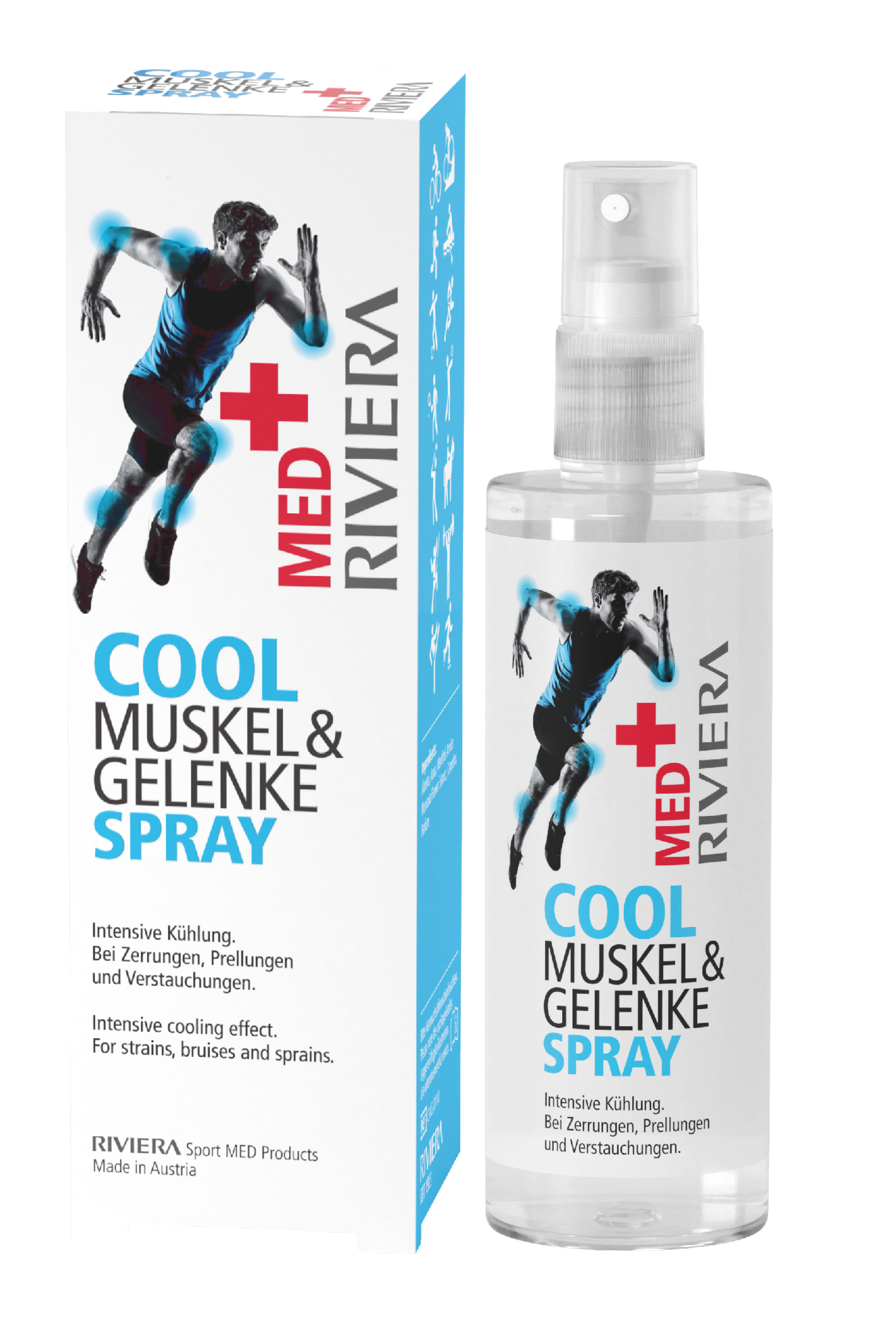 Riviera MED+ Cool Muskel & Gelenke Spray Image