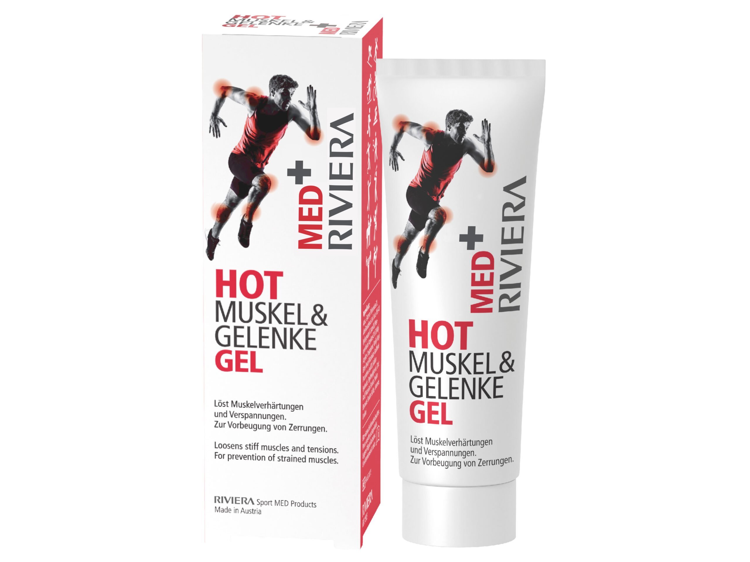 RIVIERA MED+ HOT gel for muscles and joints Image